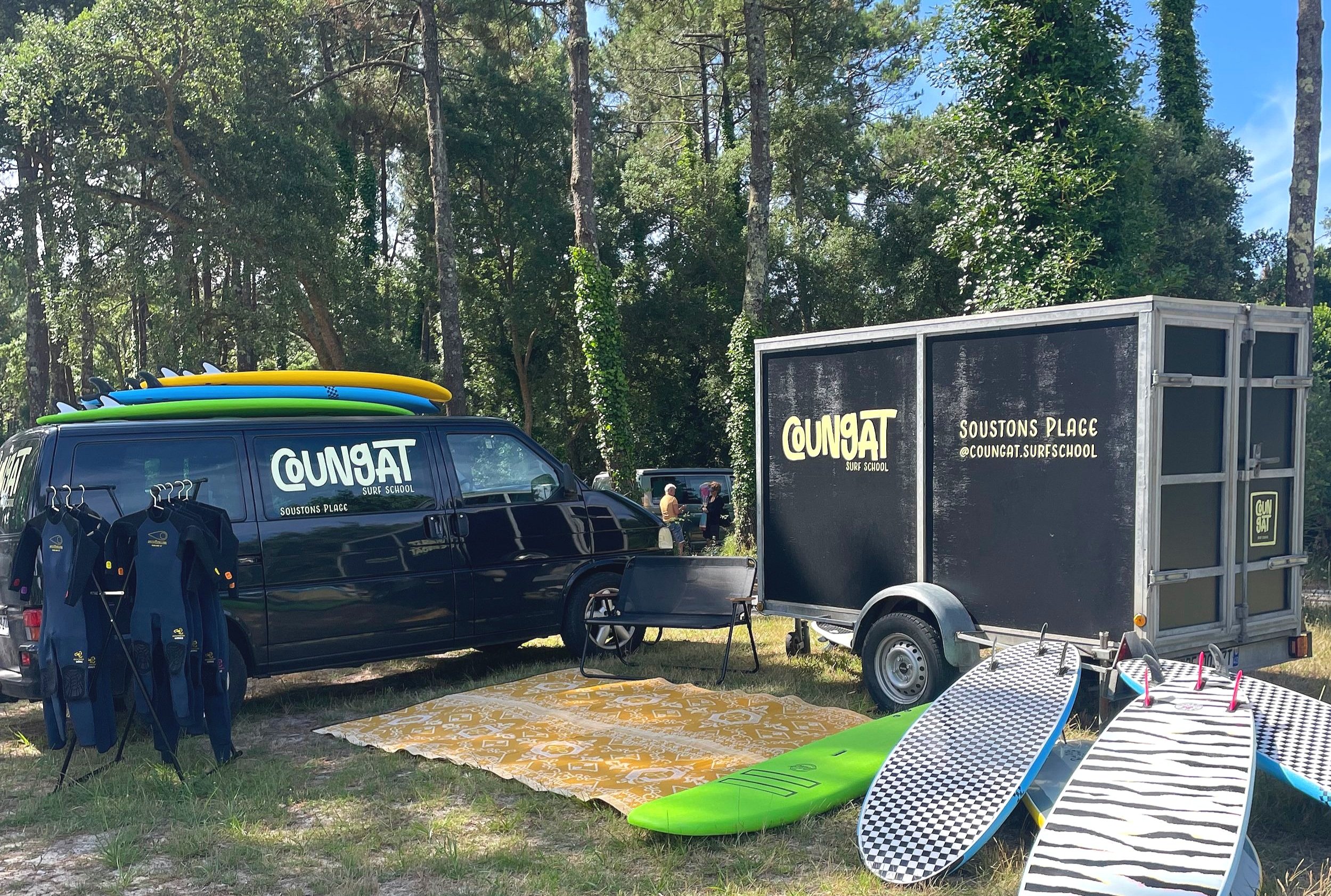 Coungat école de surf Soustons 1
