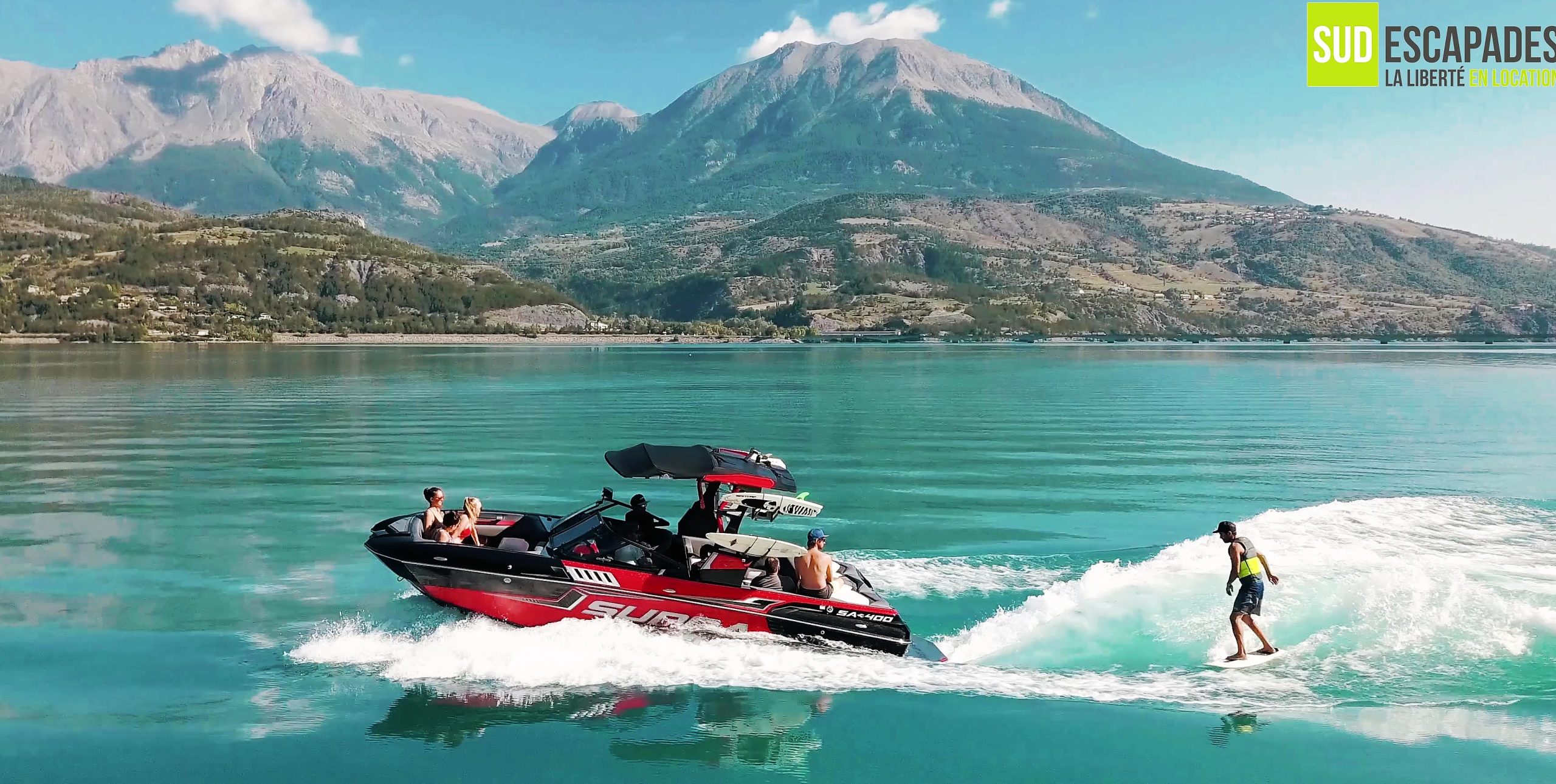 Serre Poncon Wakesurf School 1